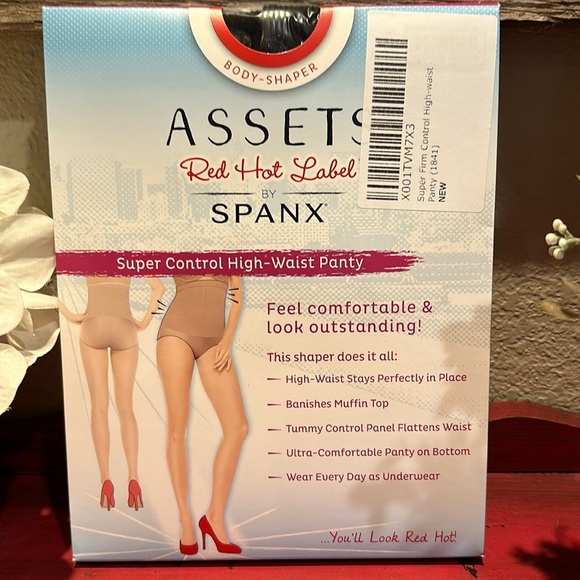 NWT Spanx Super Control High Waist Panty Body Shaper. Color: Black